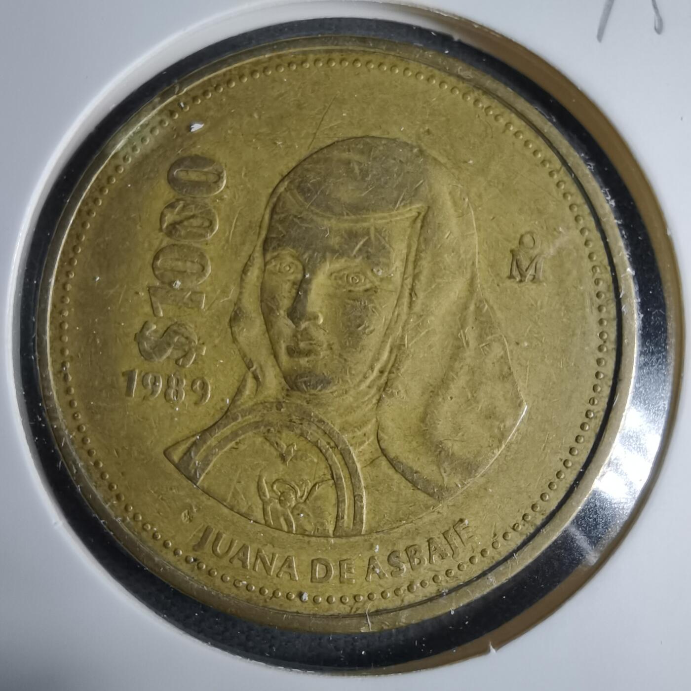 沼泽如烟--第927场 墨西哥1989年1000比索