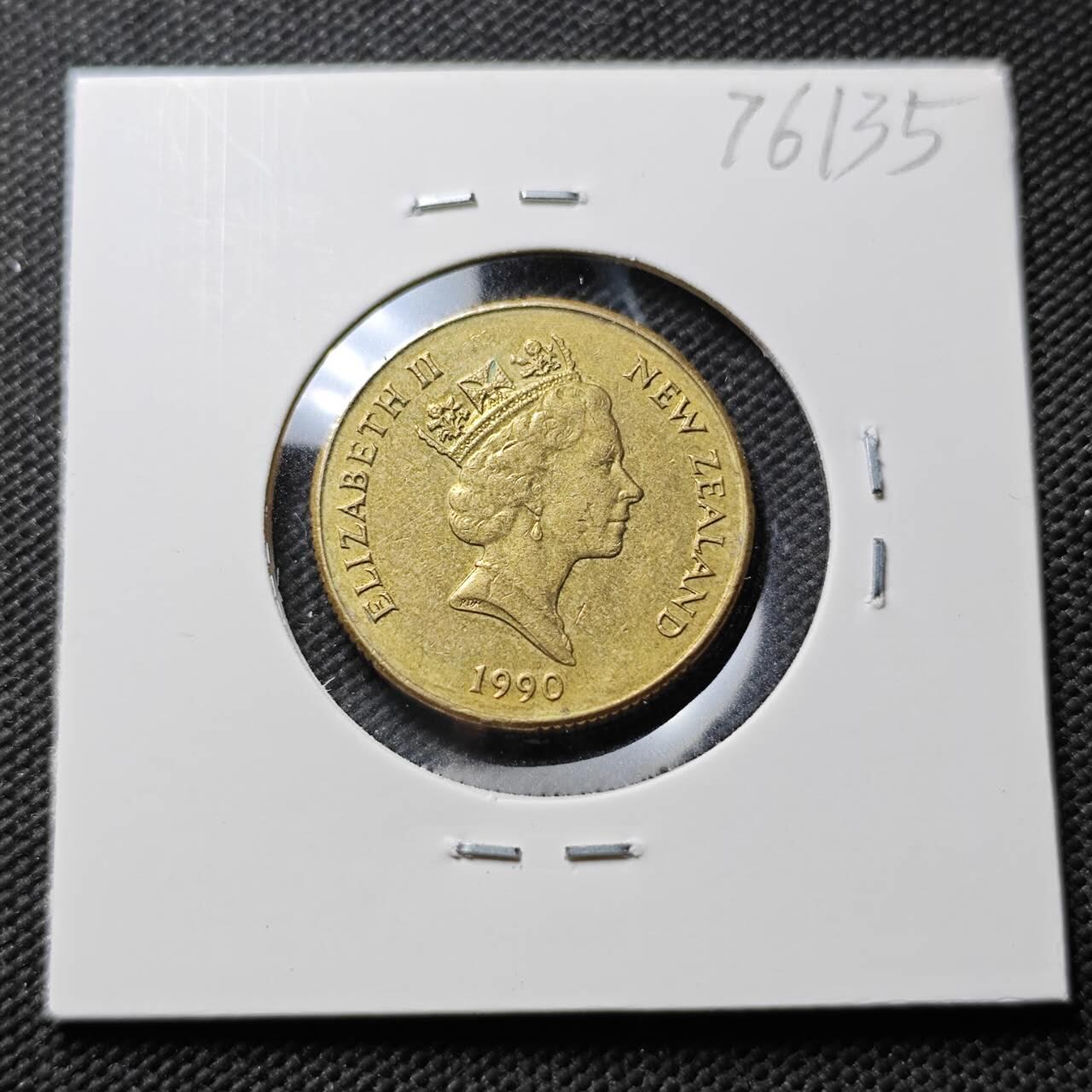 KK钱币收藏小铺 第376期  2月预留时间 周末发货  新西兰1元