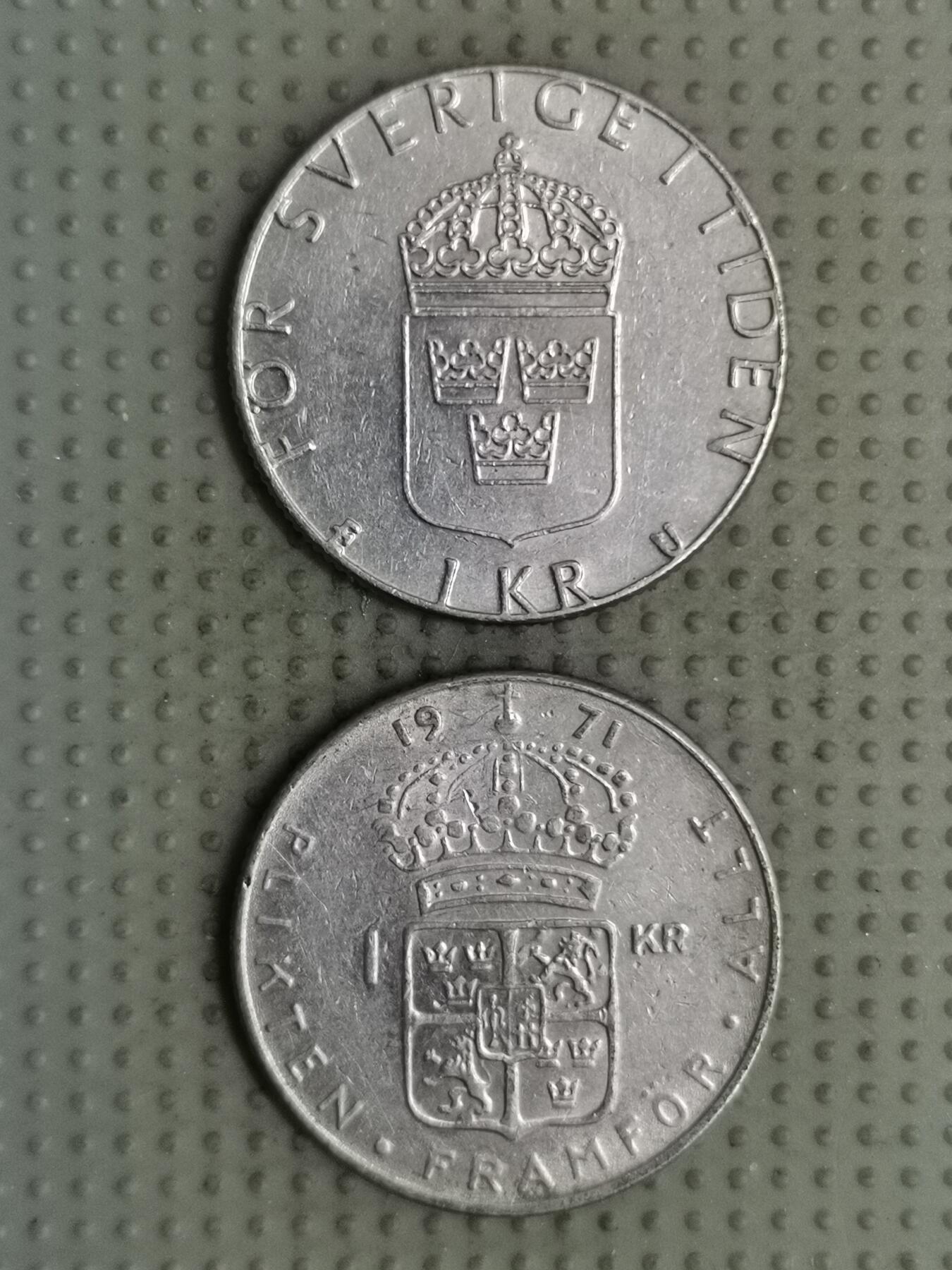 2025年第137场各国散币拍卖（总第137场） 瑞典1克朗2枚