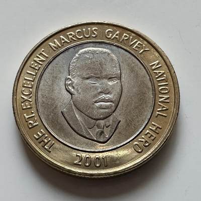 🌹外币初藏🌹🐯2025年第139场  每周二四六晚8️⃣点 接代拍 - 牙买加2001年¥20