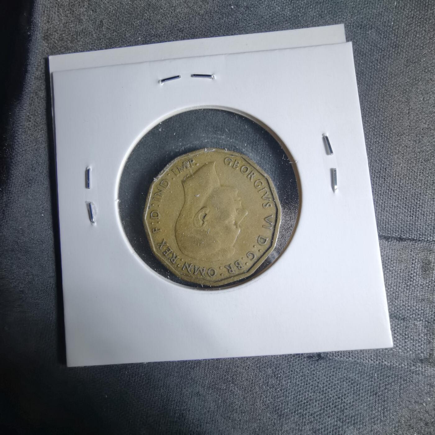 沼泽如烟--第927场 英国1943年3便士