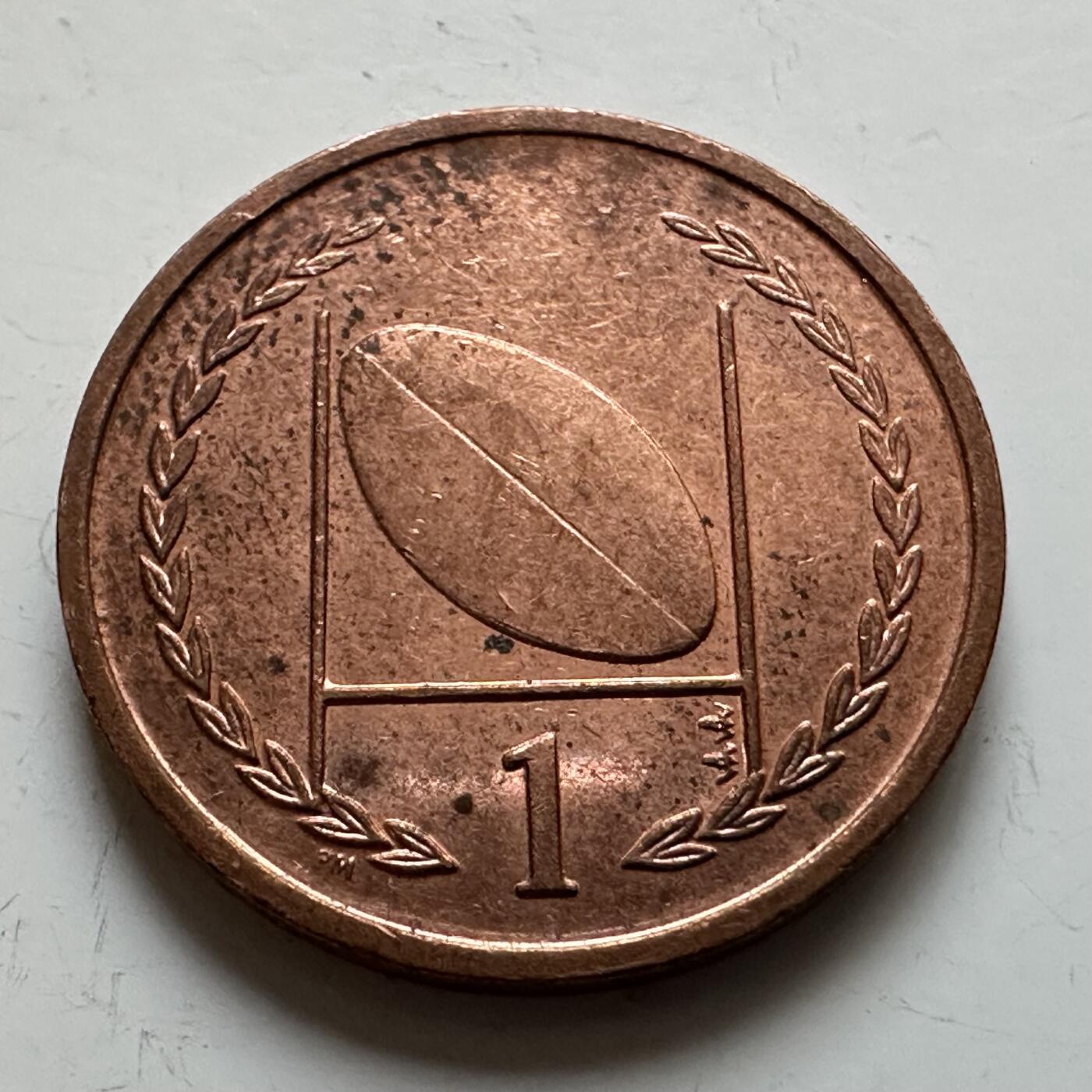 🌹外币初藏🌹🐯2025年第139场  每周二四六晚8️⃣点 接代拍 马恩岛1998年一便士