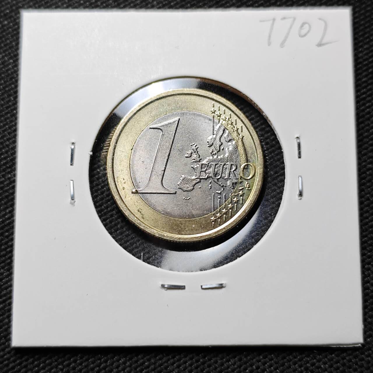 KK钱币收藏小铺 第377期  2月预留时间 周末发货  意大利1欧 好品