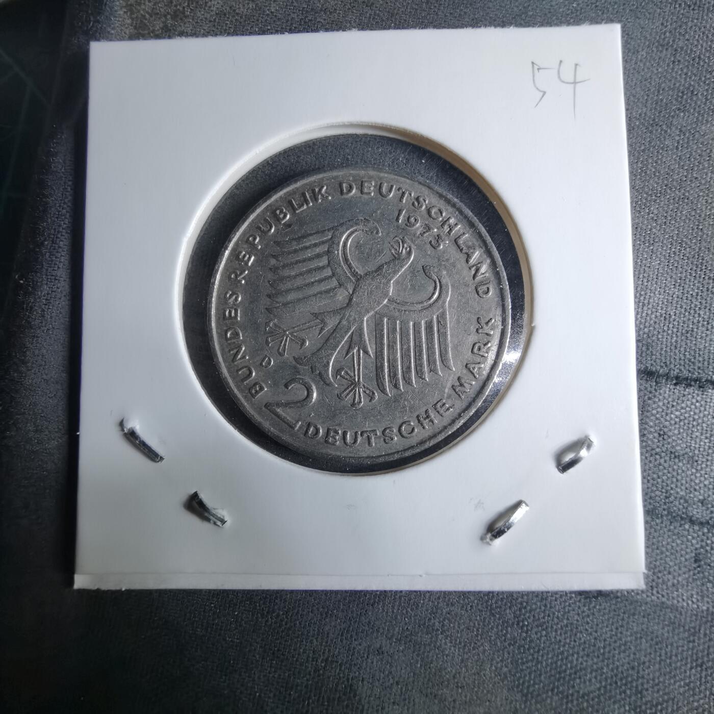 沼泽如烟--第926场 德国1973年2马克