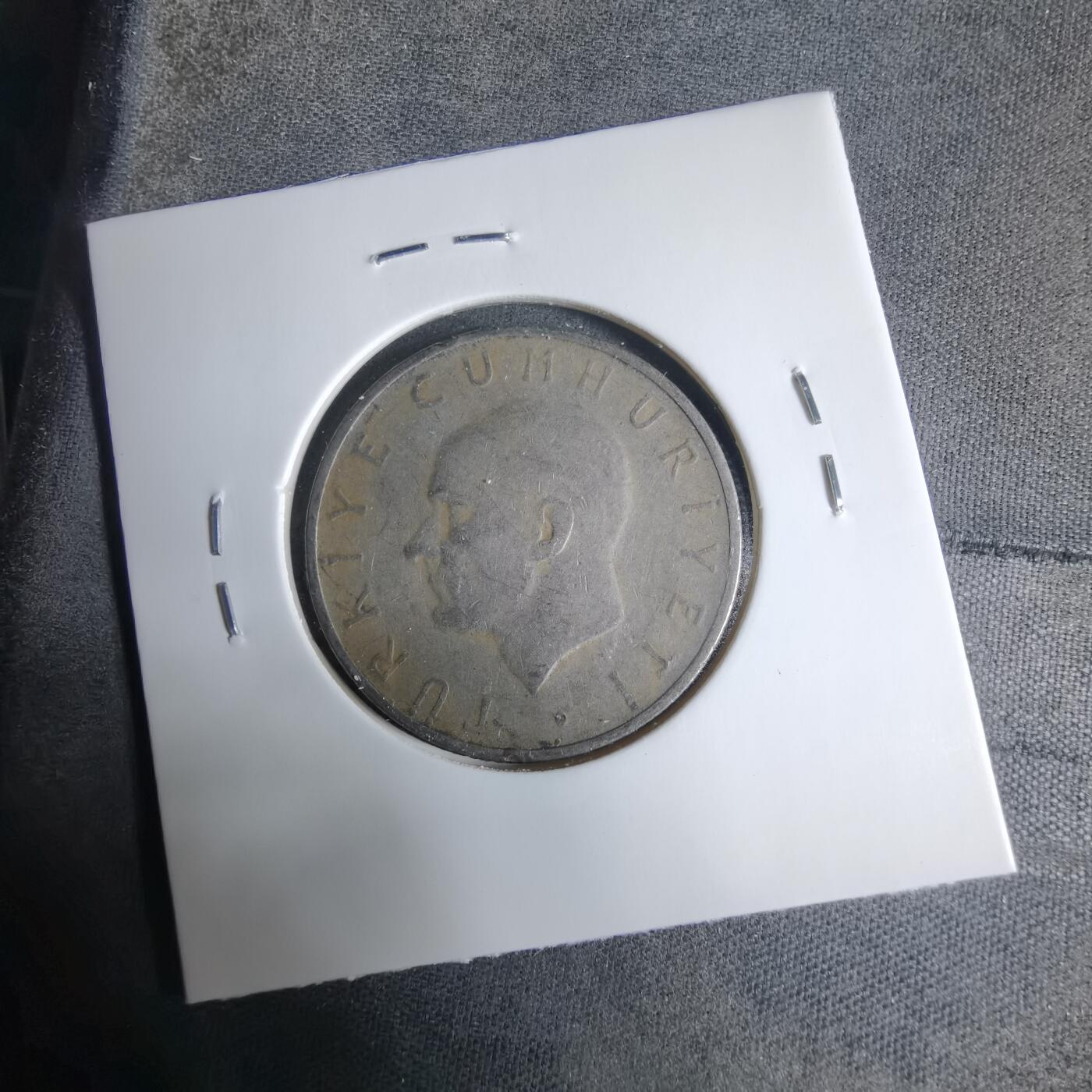 沼泽如烟--第927场 土耳其1957年1里拉