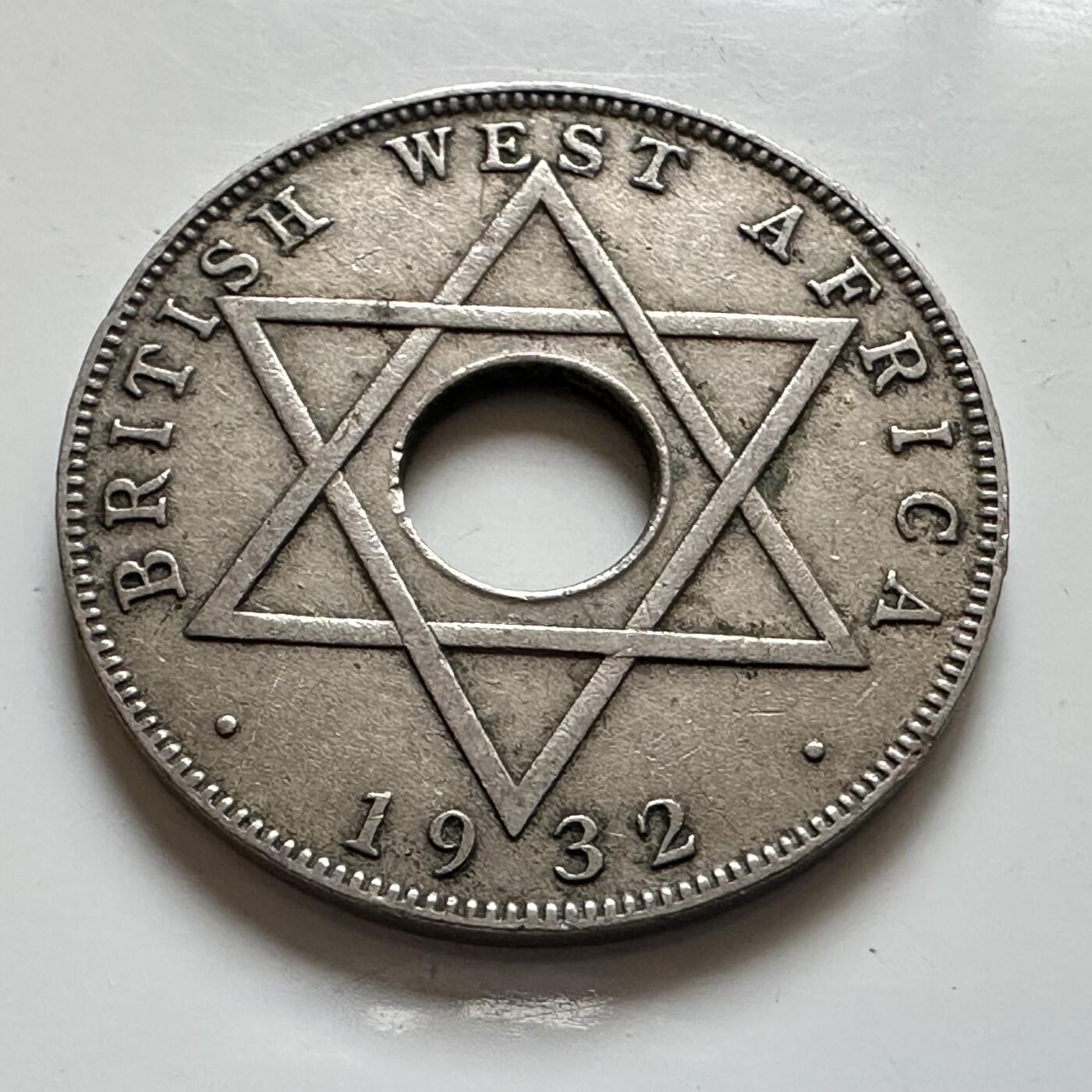 🌹外币初藏🌹🐯2025年第139场  每周二四六晚8️⃣点 接代拍 英属西非1932年半便士