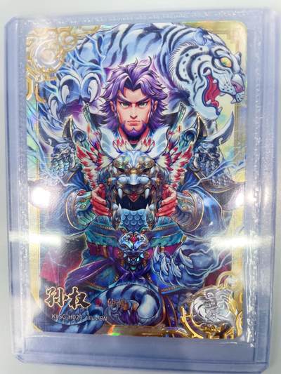 NO.17 好又多金牌大场，新店点关注不迷路！每周一站式配齐，方便凑单！（周6晚8点截拍，卖家送拍0抽成！） - 卡游三国 最高罕 豪杰卡 箱货 孙权 实卡超赞