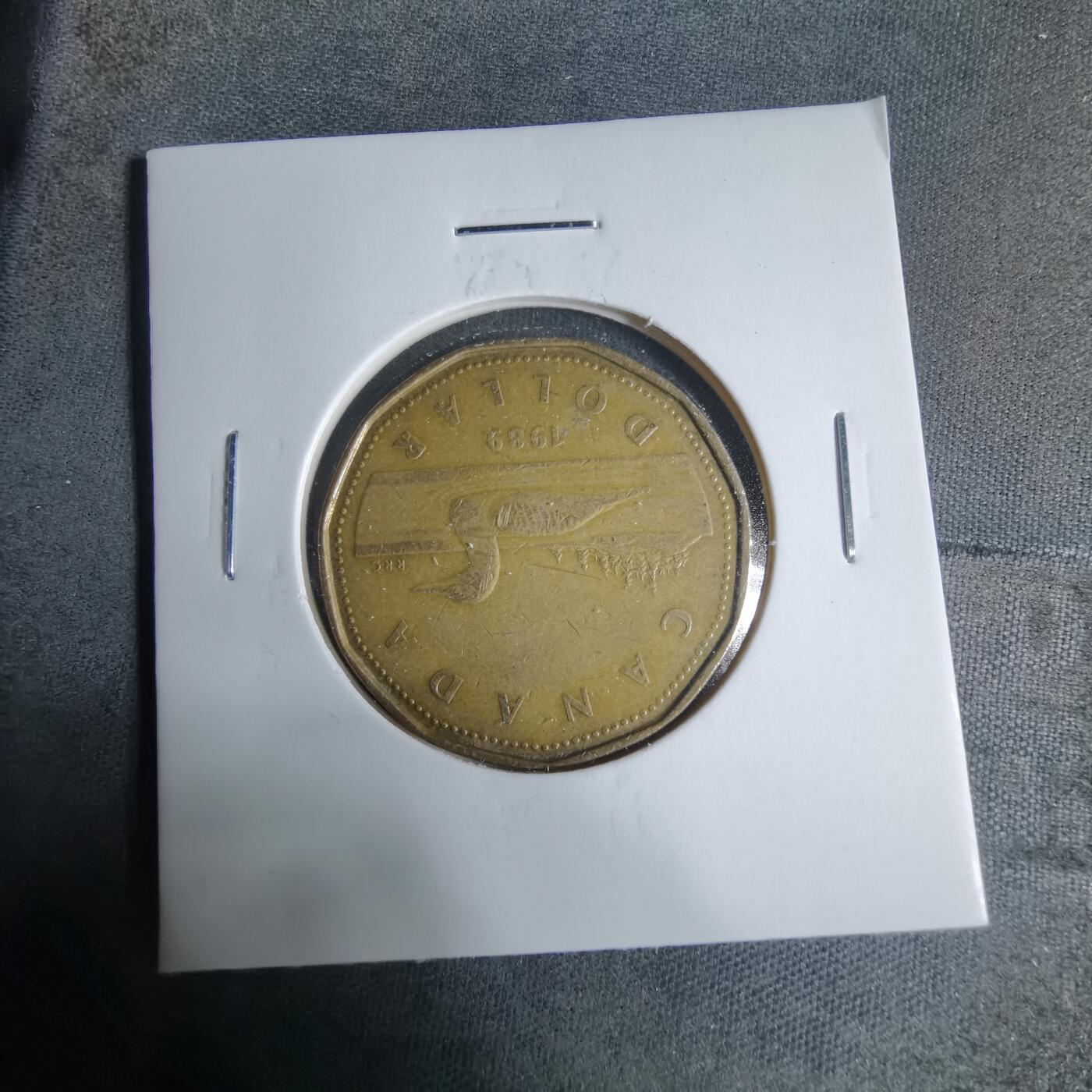 沼泽如烟--第927场 加拿大1989年一元