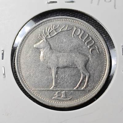 KK钱币收藏小铺 第377期  2月预留时间 周末发货 -  爱尔兰1镑