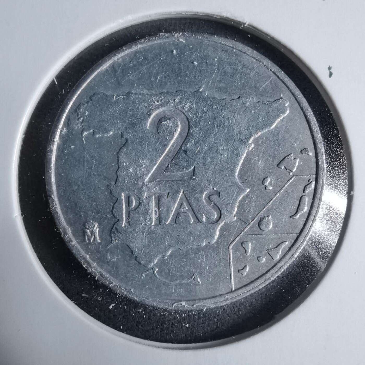 沼泽如烟--第927场 西班牙2比塞塔地图币