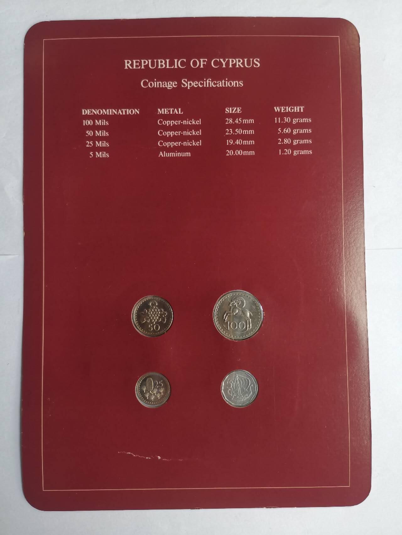 巨藏钱币第七期硬币场12月12号20点开拍 塞浦路斯富兰克林邮币卡封装套币