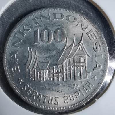 沼泽如烟--第927场 - 印度尼西亚1978年100卢比