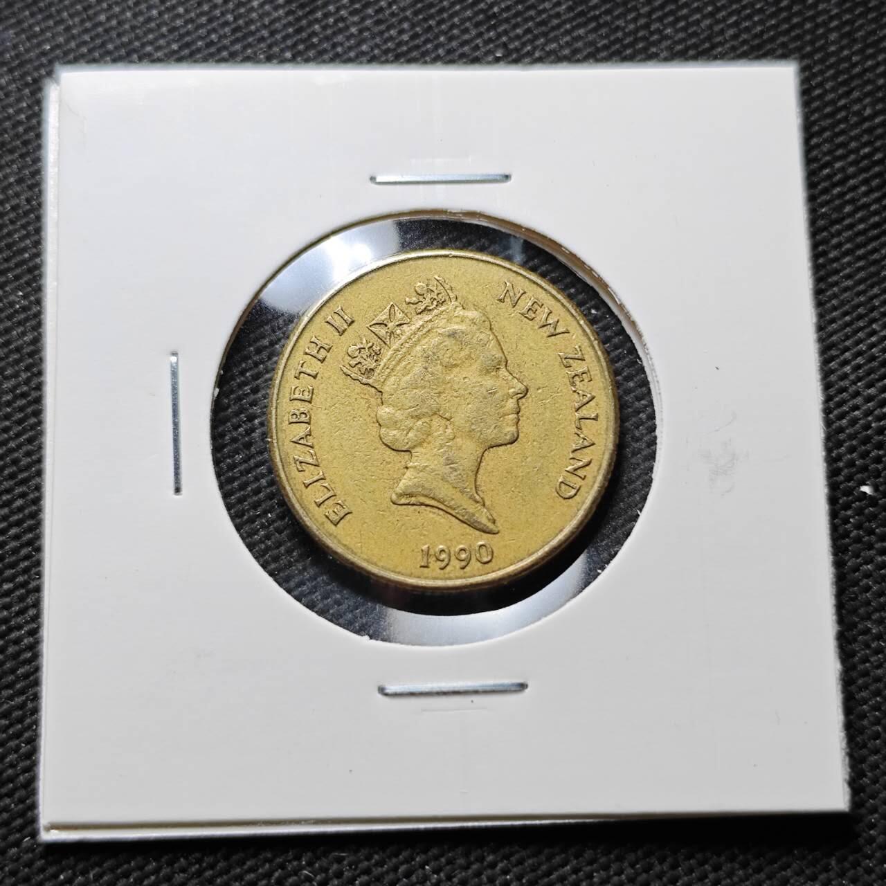 KK钱币收藏小铺 第376期  2月预留时间 周末发货  新西兰1元