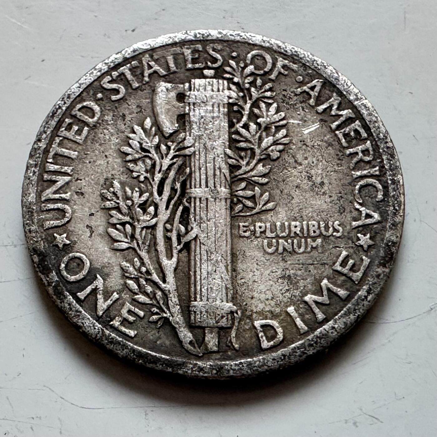 🌹外币初藏🌹🐯2025年第139场  每周二四六晚8️⃣点 接代拍 美国1916年10美分银币