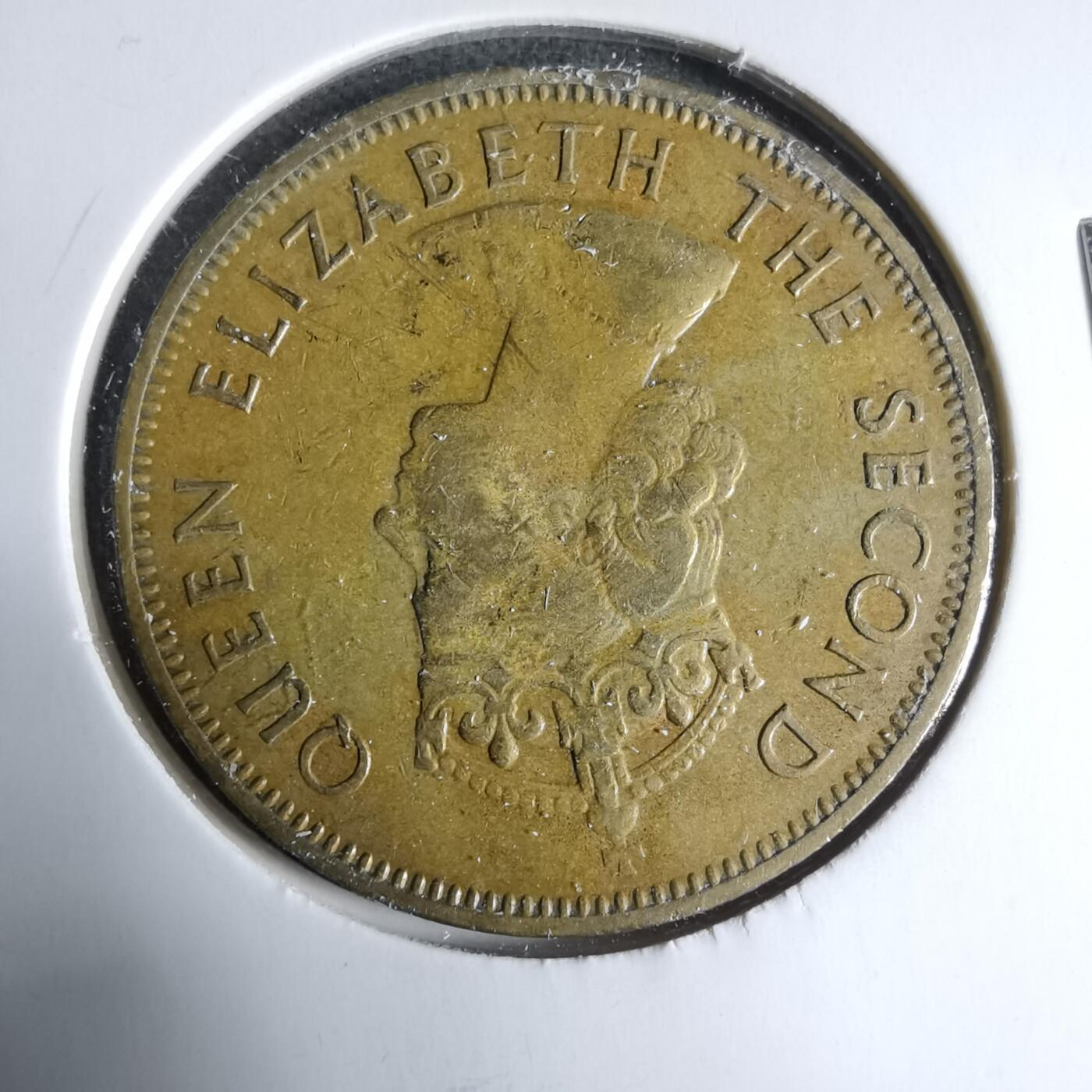 沼泽如烟--第927场 牙买加1967年1便士