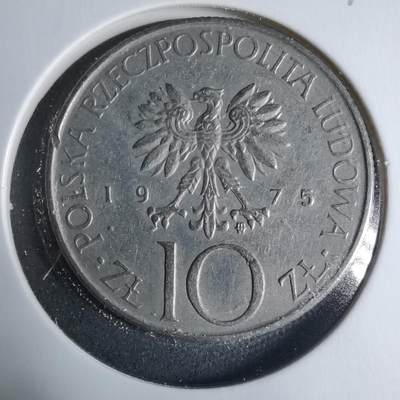 沼泽如烟--第927场 - 波兰1975年10兹罗提