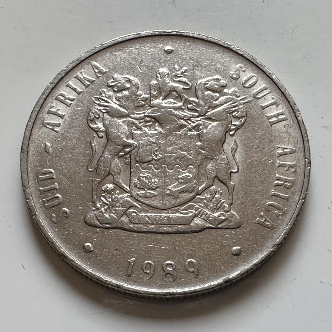 🌹外币初藏🌹🐯2025年第139场  每周二四六晚8️⃣点 接代拍 南非1989年一兰特