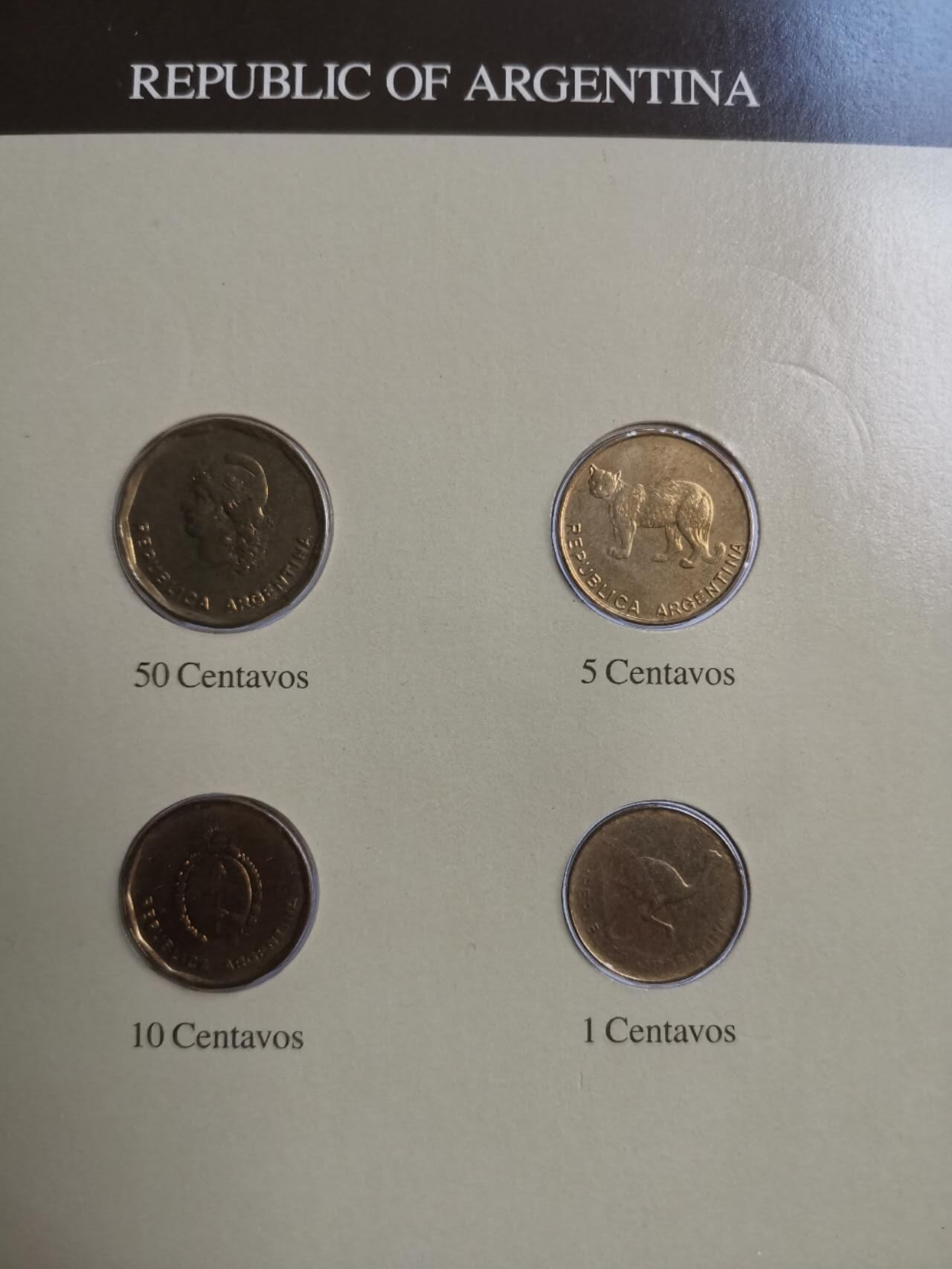 巨藏钱币第七期硬币场12月12号20点开拍 阿根廷富兰克林邮币卡封装套币