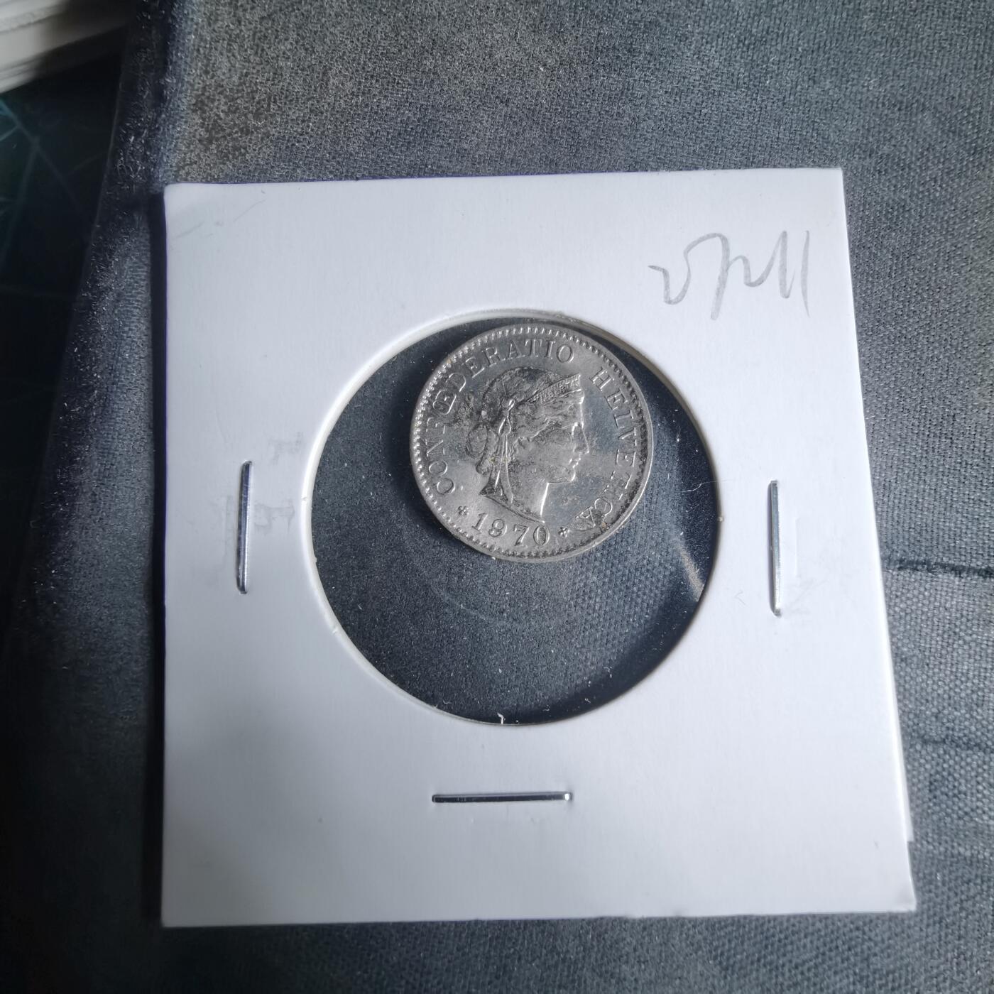 沼泽如烟--第927场 瑞士1970年五分