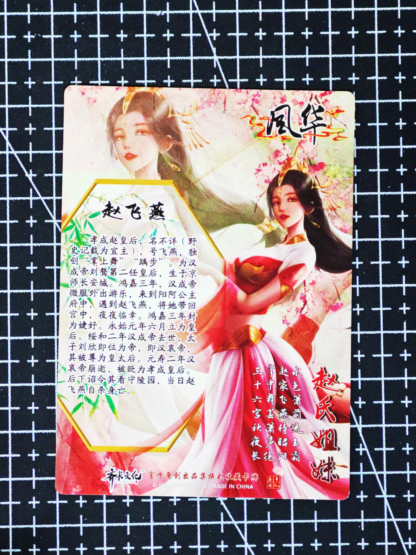 琦卡当当铺≯第24期★★各种小漏~支持寄存★★~【9点40结束】扫码加群抽[包邮券]~周二结束 齐卡文化-风华-赵氏姐妹-普卡-赵飞燕-1张