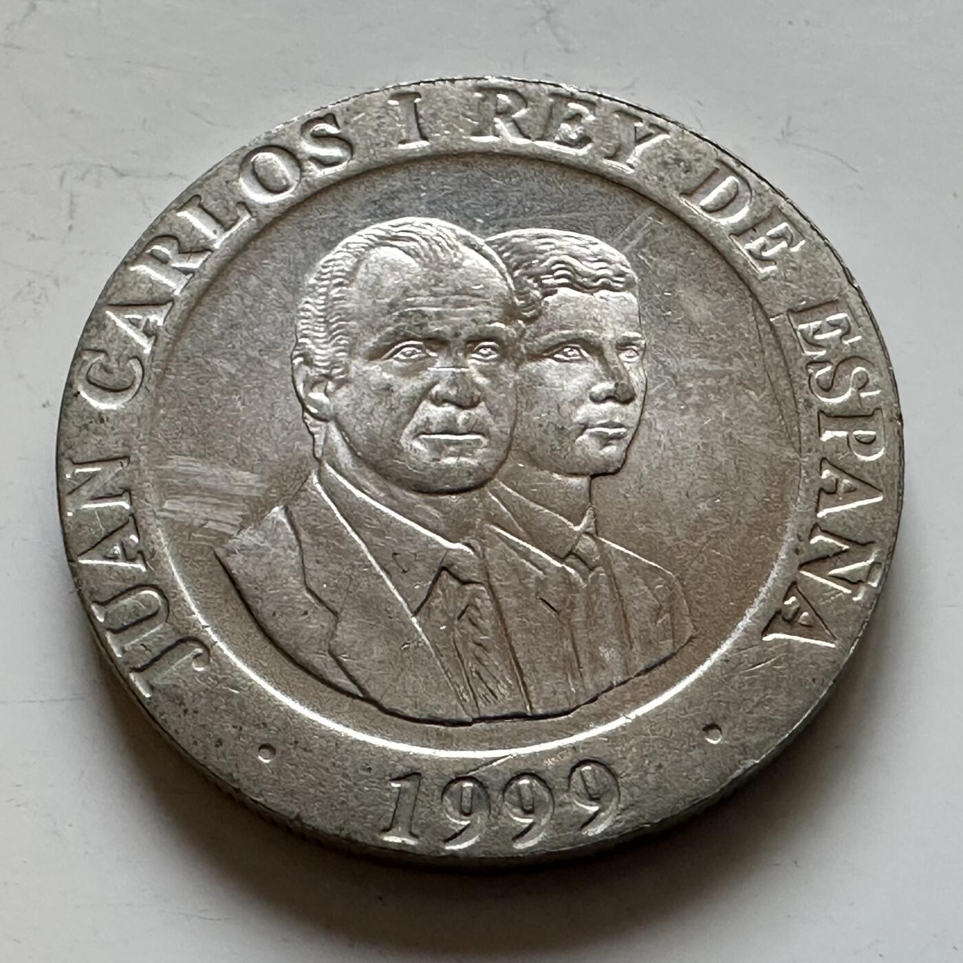 🌹外币初藏🌹🐯2025年第139场  每周二四六晚8️⃣点 接代拍 西班牙1999年200比塞塔