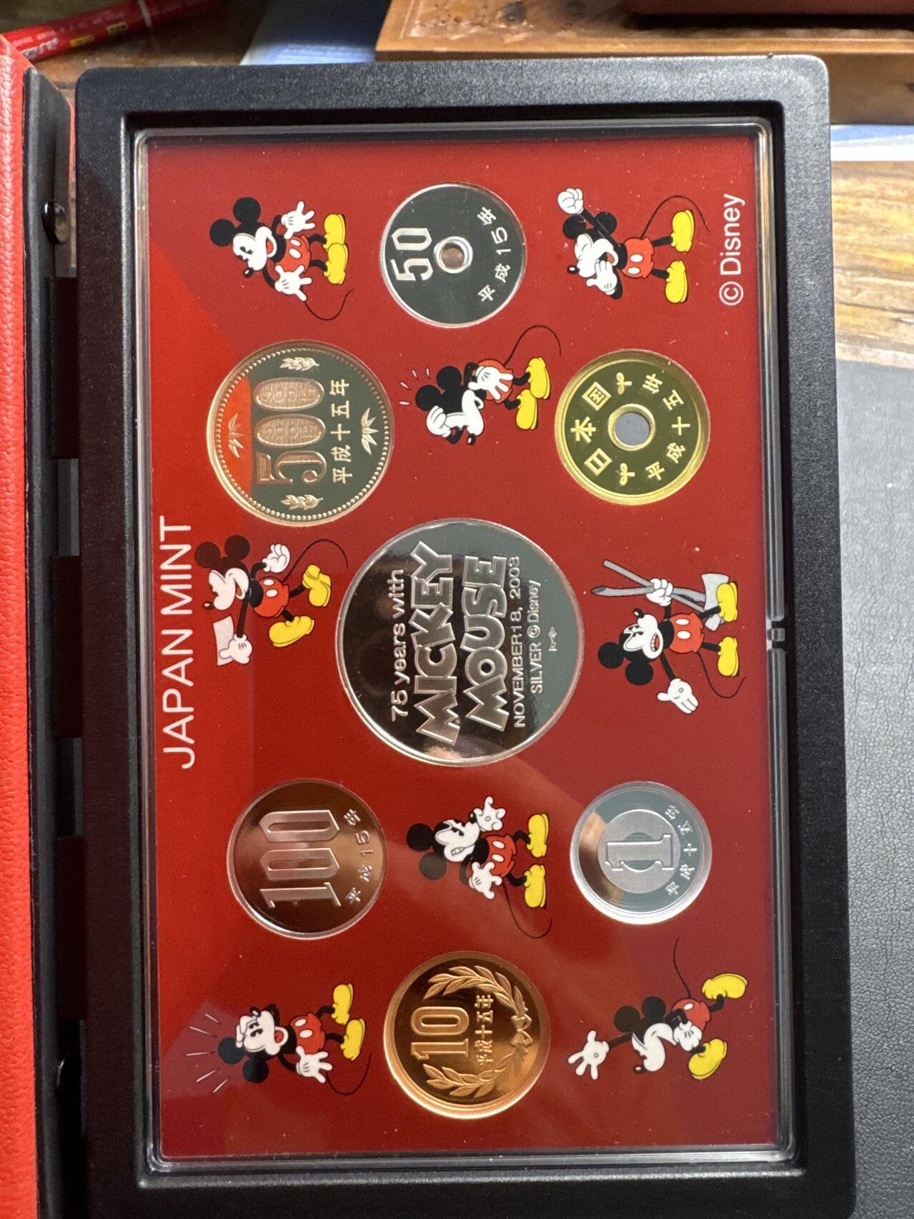 ❤️【币观天下】❤️ 第334期钱币拍卖- 2025.12.12周五晚上6点半场-长期征集拍品 日本2003年纪念套币+20克米奇银章