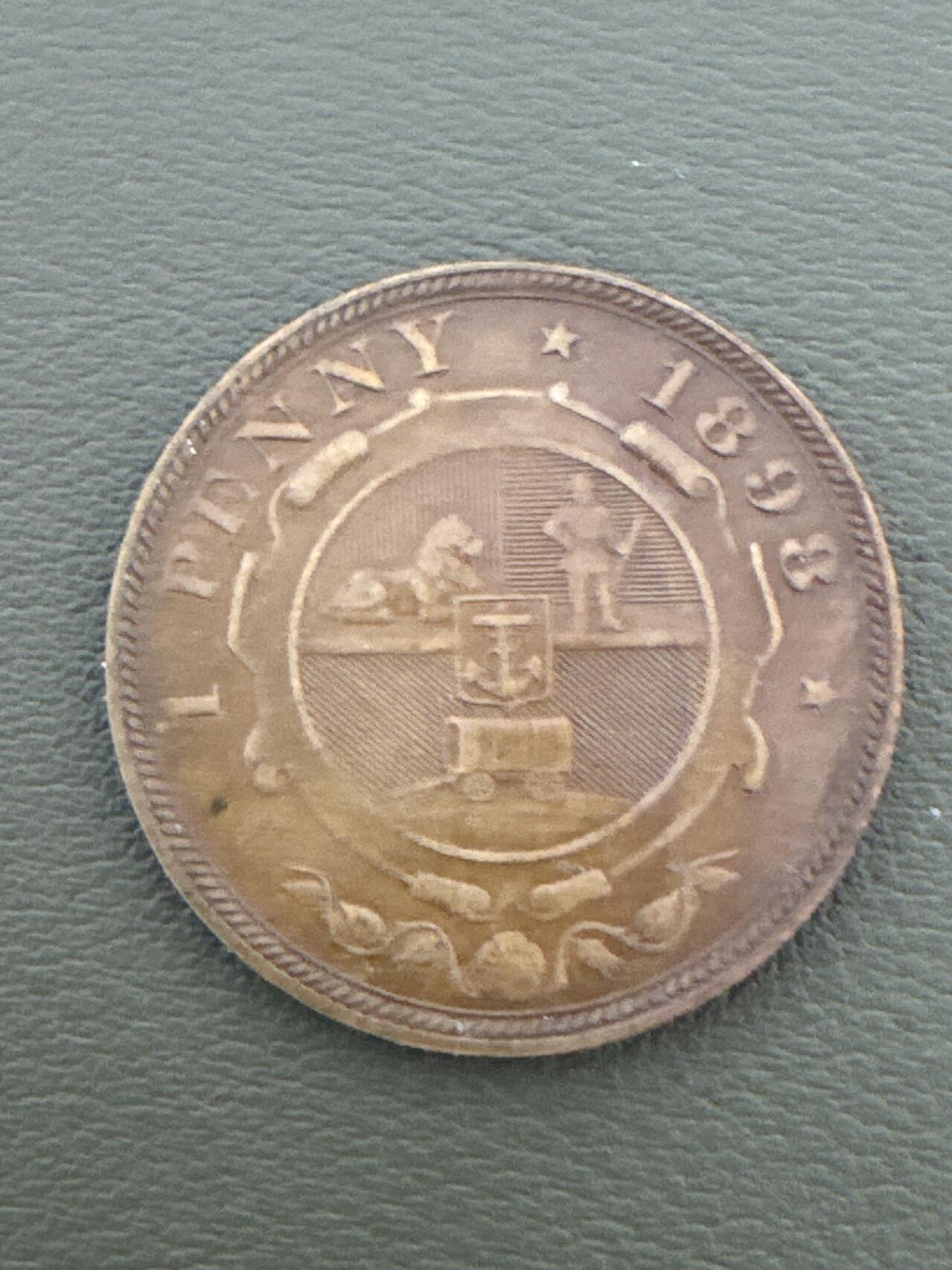 ❤️【币观天下】❤️ 第334期钱币拍卖- 2025.12.12周五晚上6点半场-长期征集拍品 德兰士瓦铜币1898年