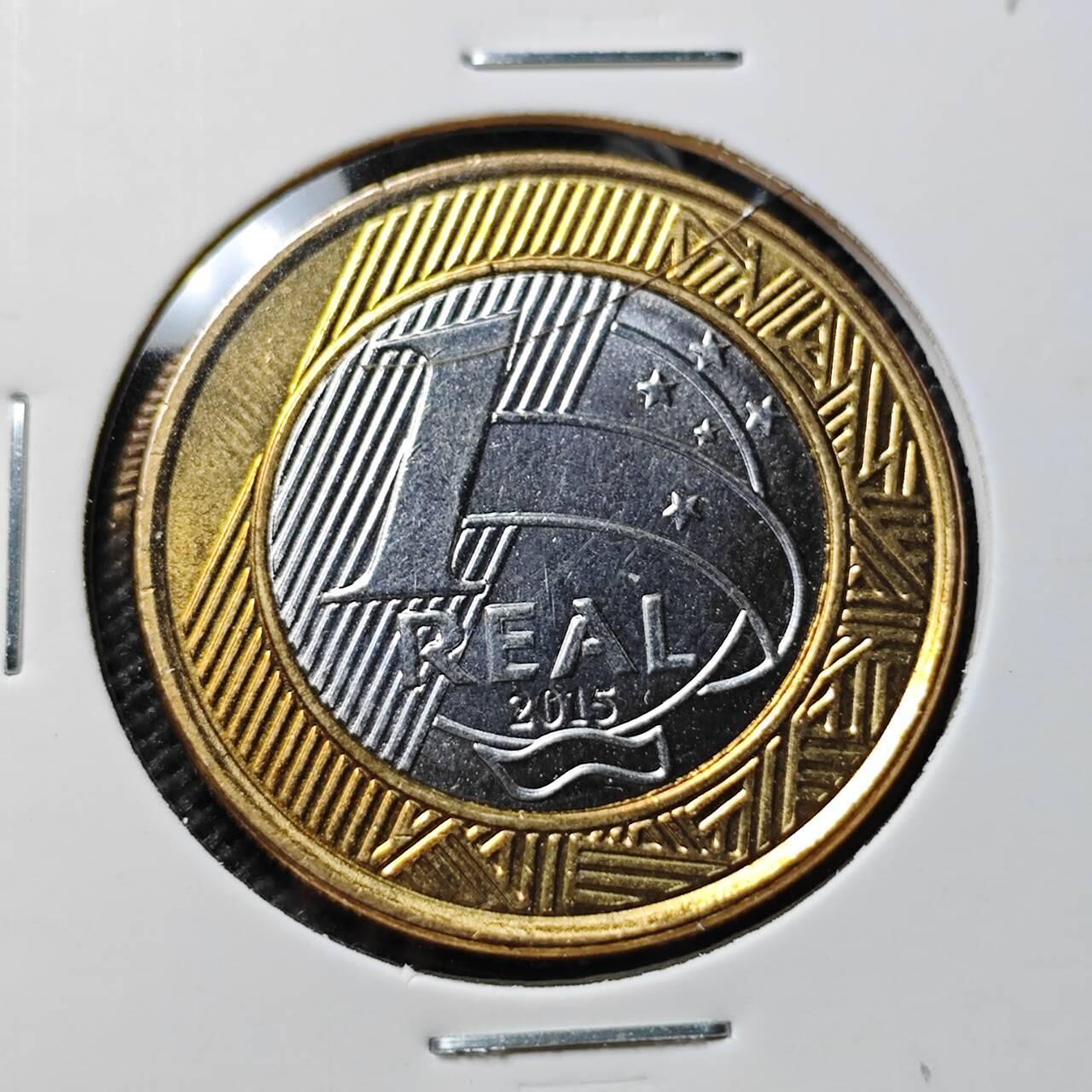 KK钱币收藏小铺 第376期  2月预留时间 周末发货  巴西1瑞尔双色币