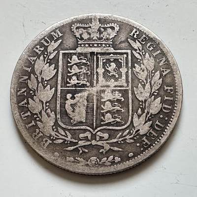 🌹外币初藏🌹🐯2025年第139场  每周二四六晚8️⃣点 接代拍 - 英国1881年半克朗银币