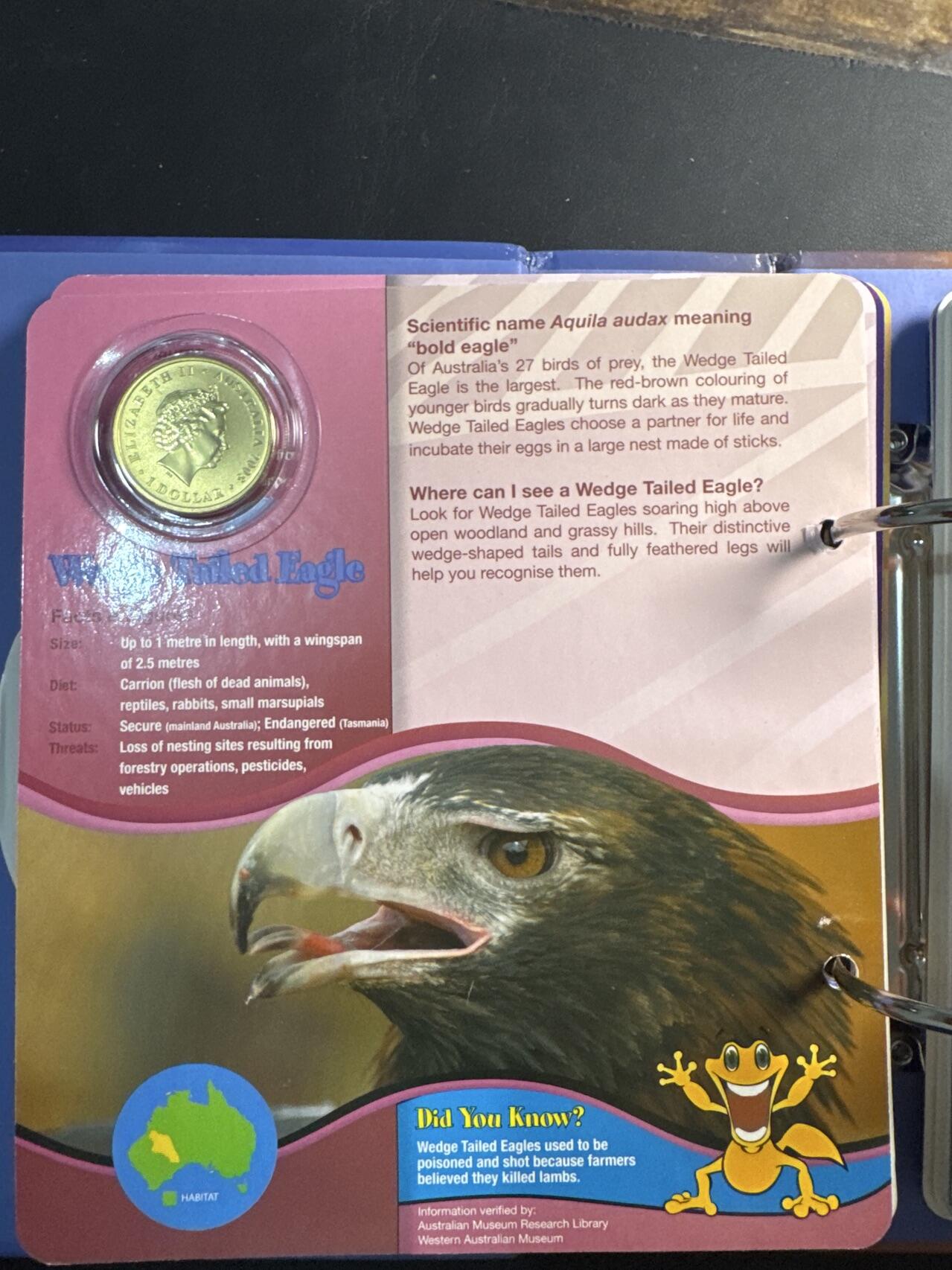 ❤️【币观天下】❤️ 第334期钱币拍卖- 2025.12.12周五晚上6点半场-长期征集拍品 澳大利亚2008年珍惜动物12枚一组精装册子