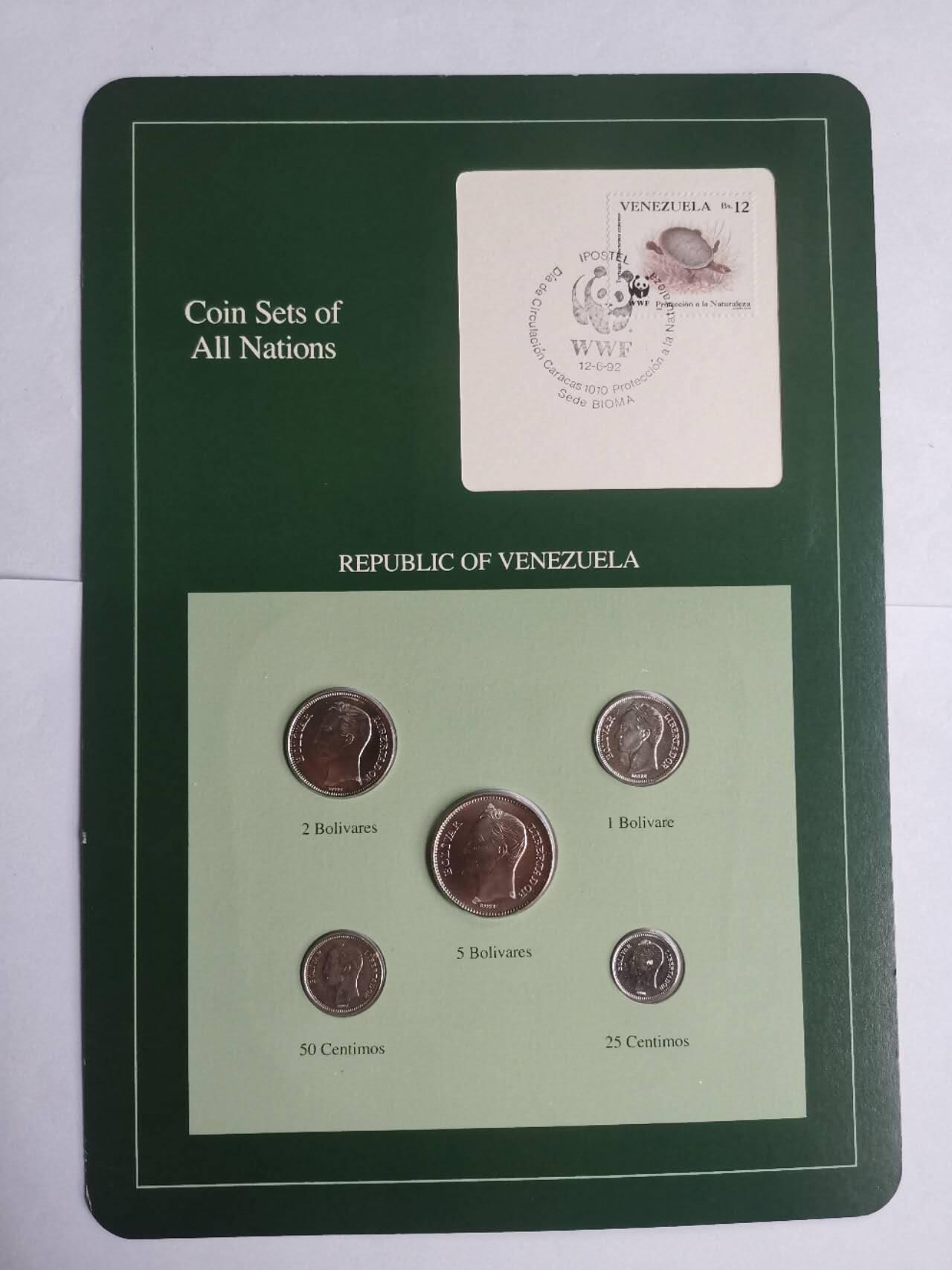 巨藏钱币第七期硬币场12月12号20点开拍 委内瑞拉富兰克林邮币卡封装套币