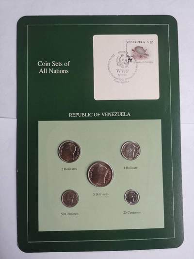 巨藏钱币第七期硬币场12月12号20点开拍 - 委内瑞拉富兰克林邮币卡封装套币