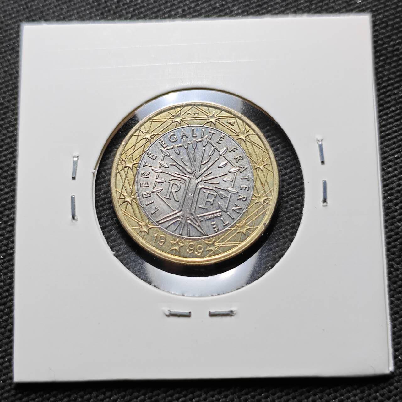 KK钱币收藏小铺 第376期  2月预留时间 周末发货  法国1欧