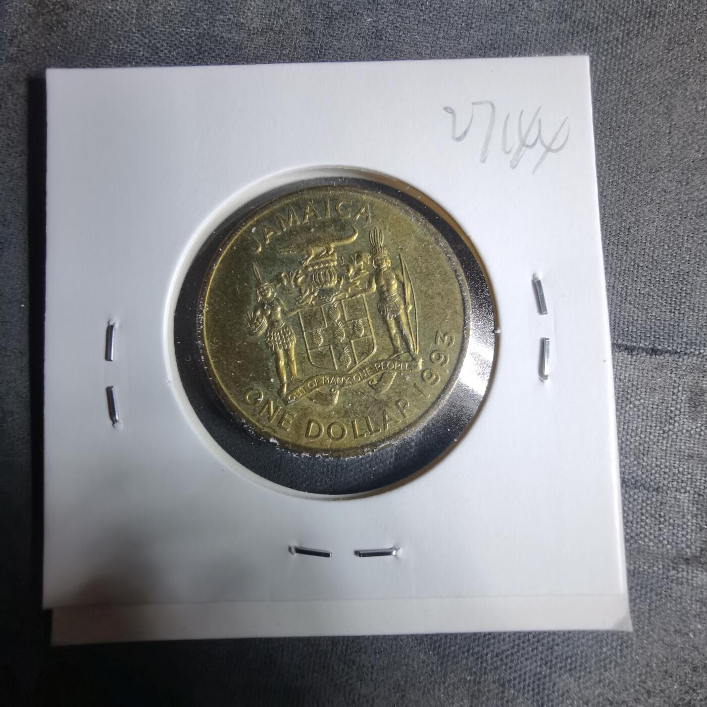 沼泽如烟--第927场 牙买加1993年一元