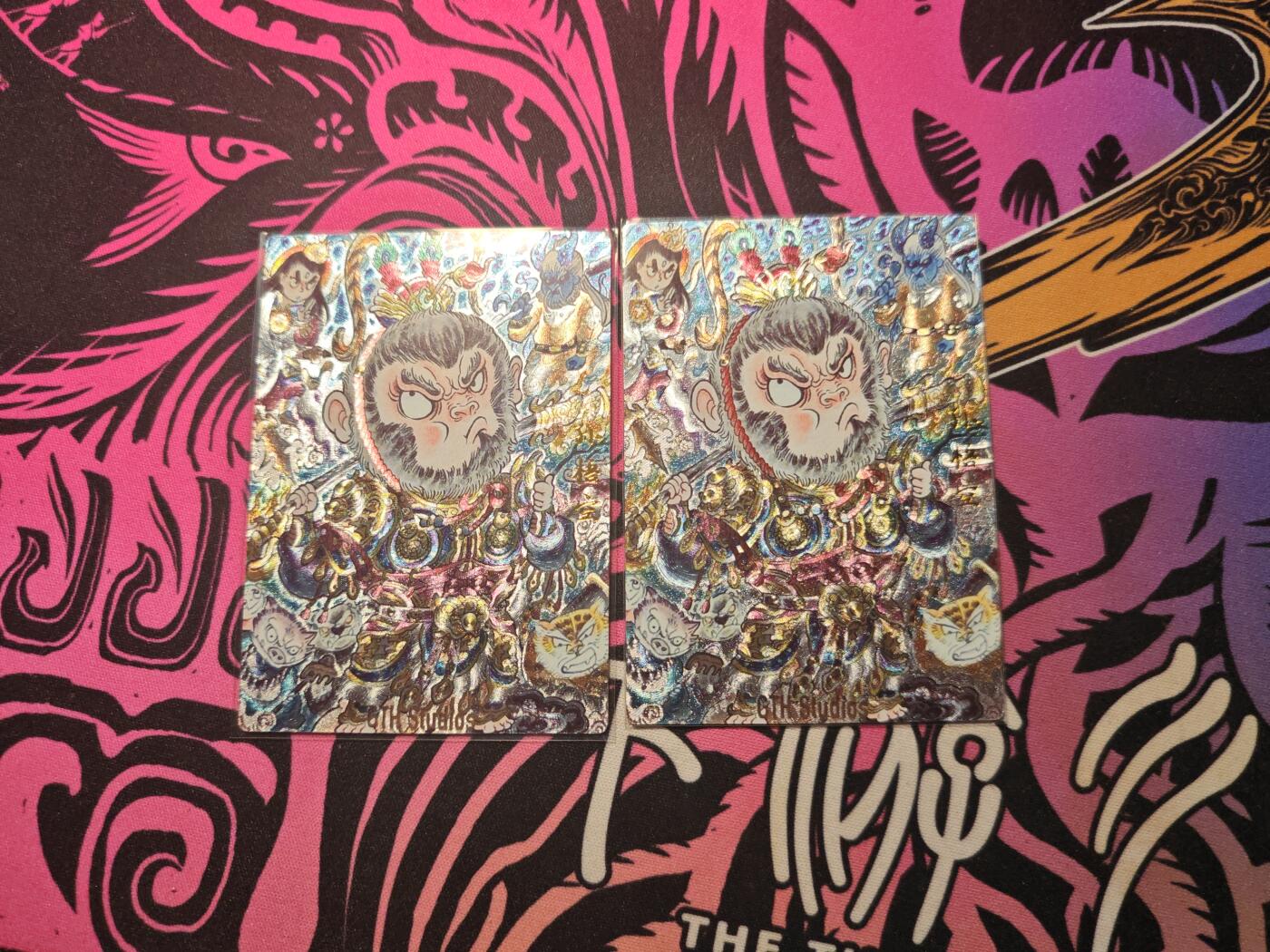 卡牌实验室开始第六次实验 【山丘】【粗闪】孙悟空×2