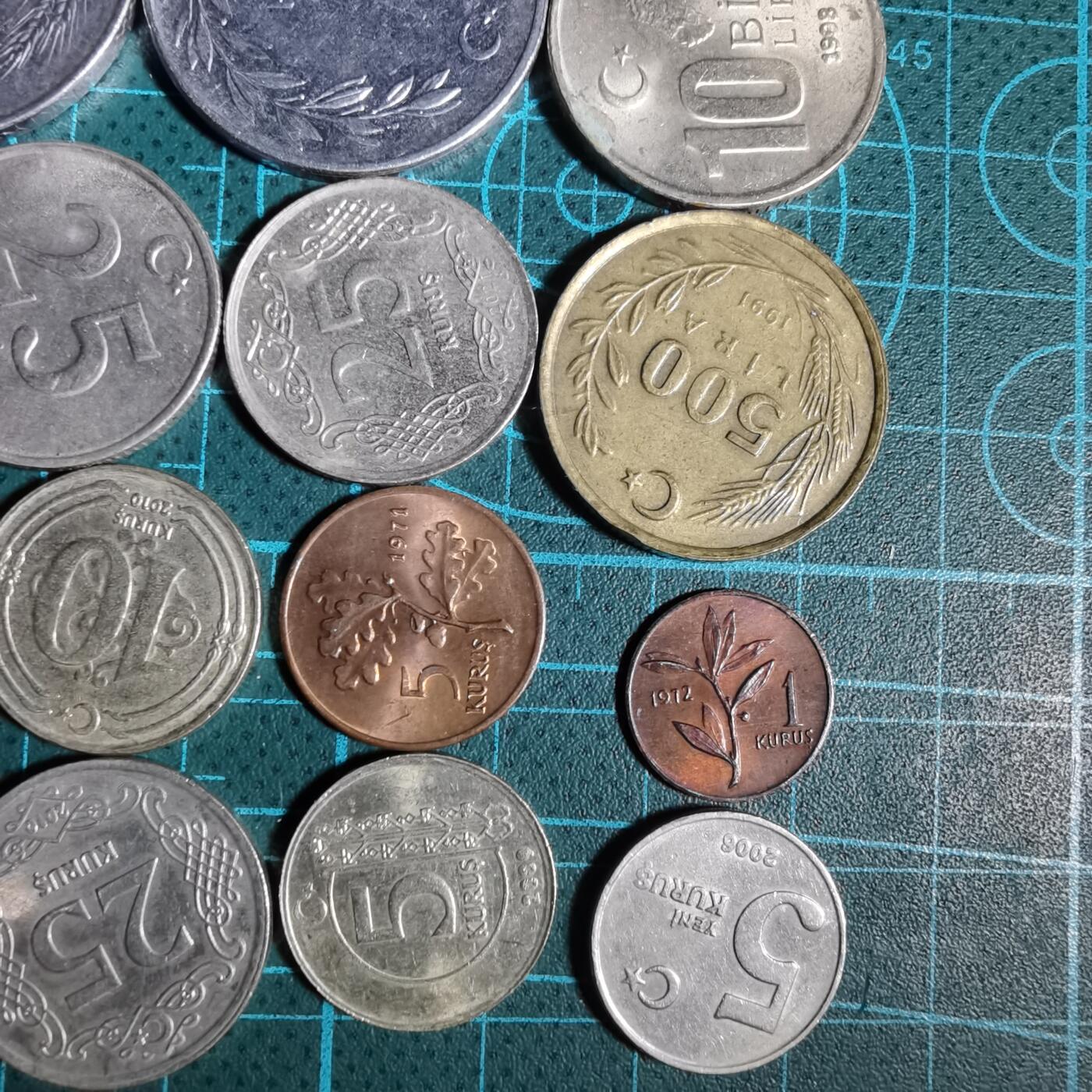 沼泽如烟--第927场 土耳其20枚