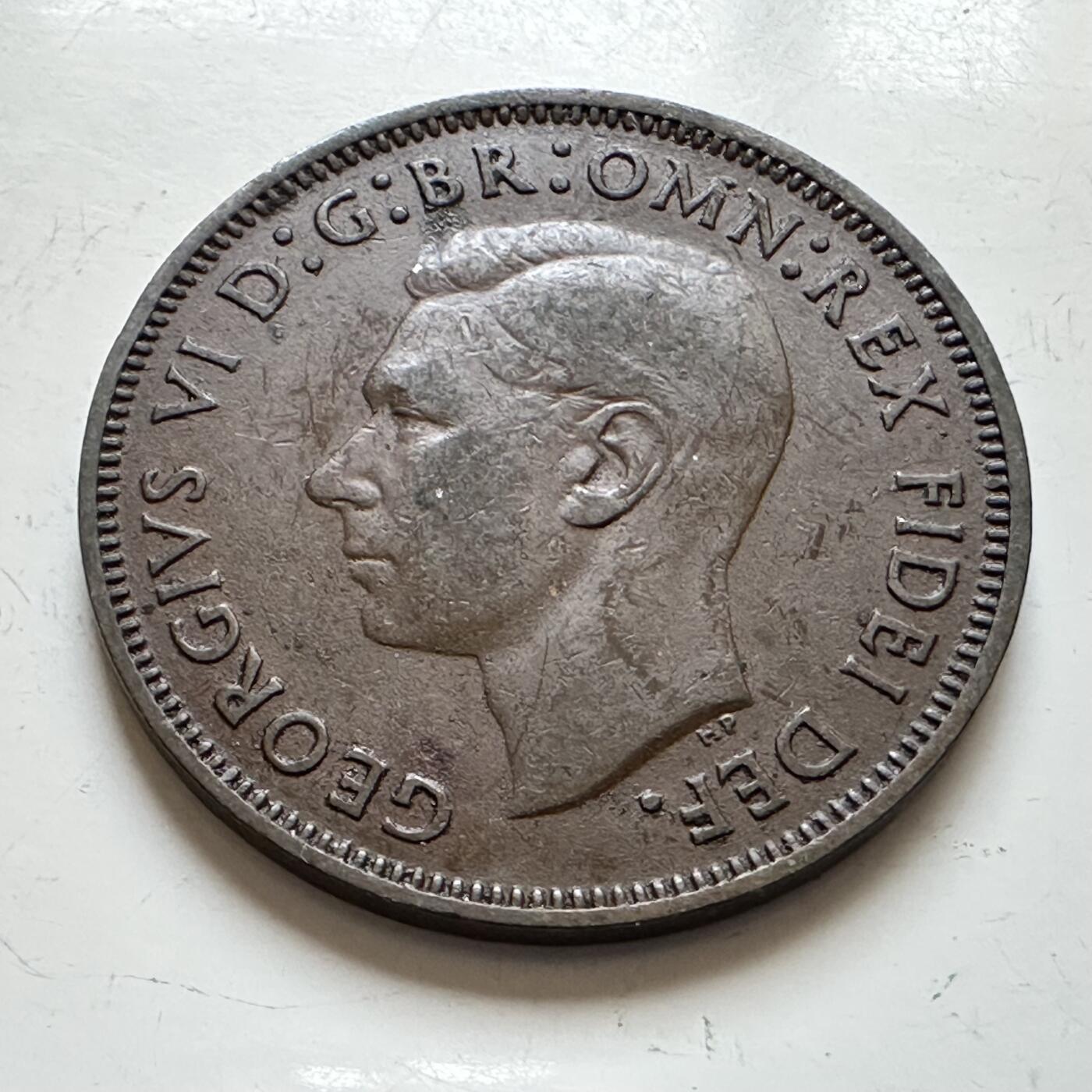 🌹外币初藏🌹🐯2025年第139场  每周二四六晚8️⃣点 接代拍 英国1951年半便士a