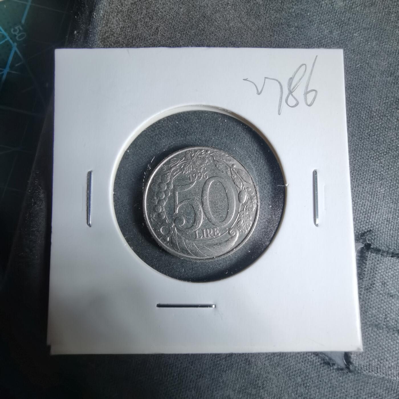 沼泽如烟--第927场 意大利1996年50里拉