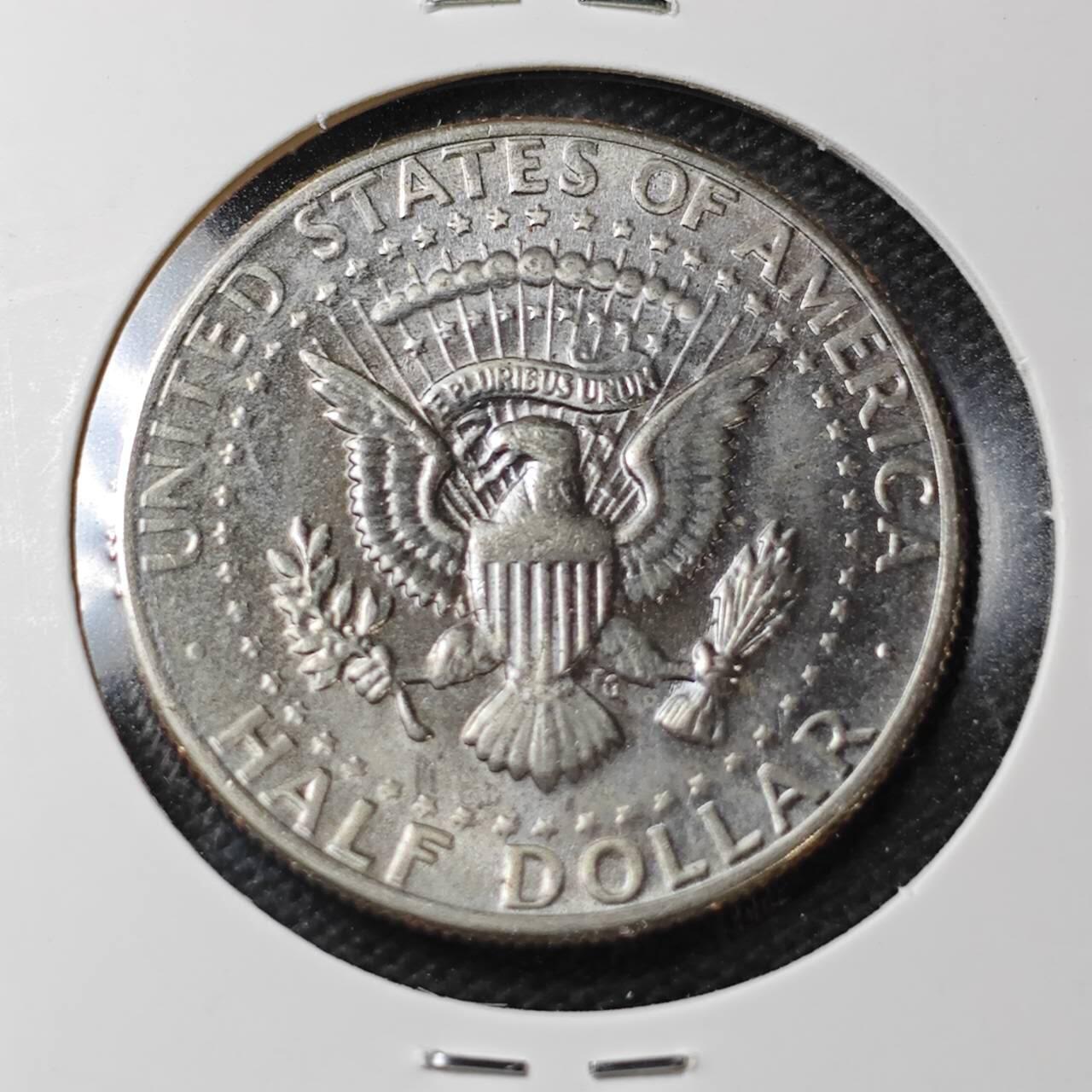 KK钱币收藏小铺 第377期  2月预留时间 周末发货  1973美国50分 好品