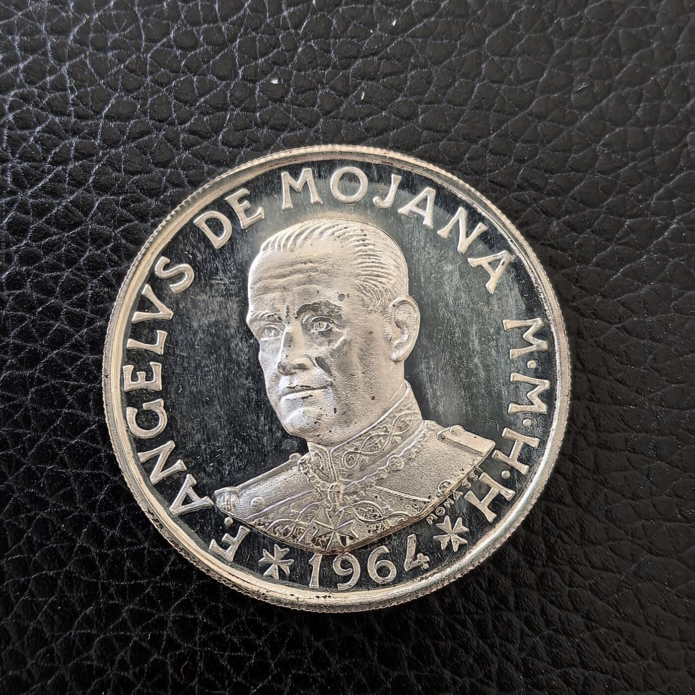 道一币馆币章第一百五十九场 马耳他骑士团1964年耶稣圣像1斯库多精制银币 12g 986S 5000