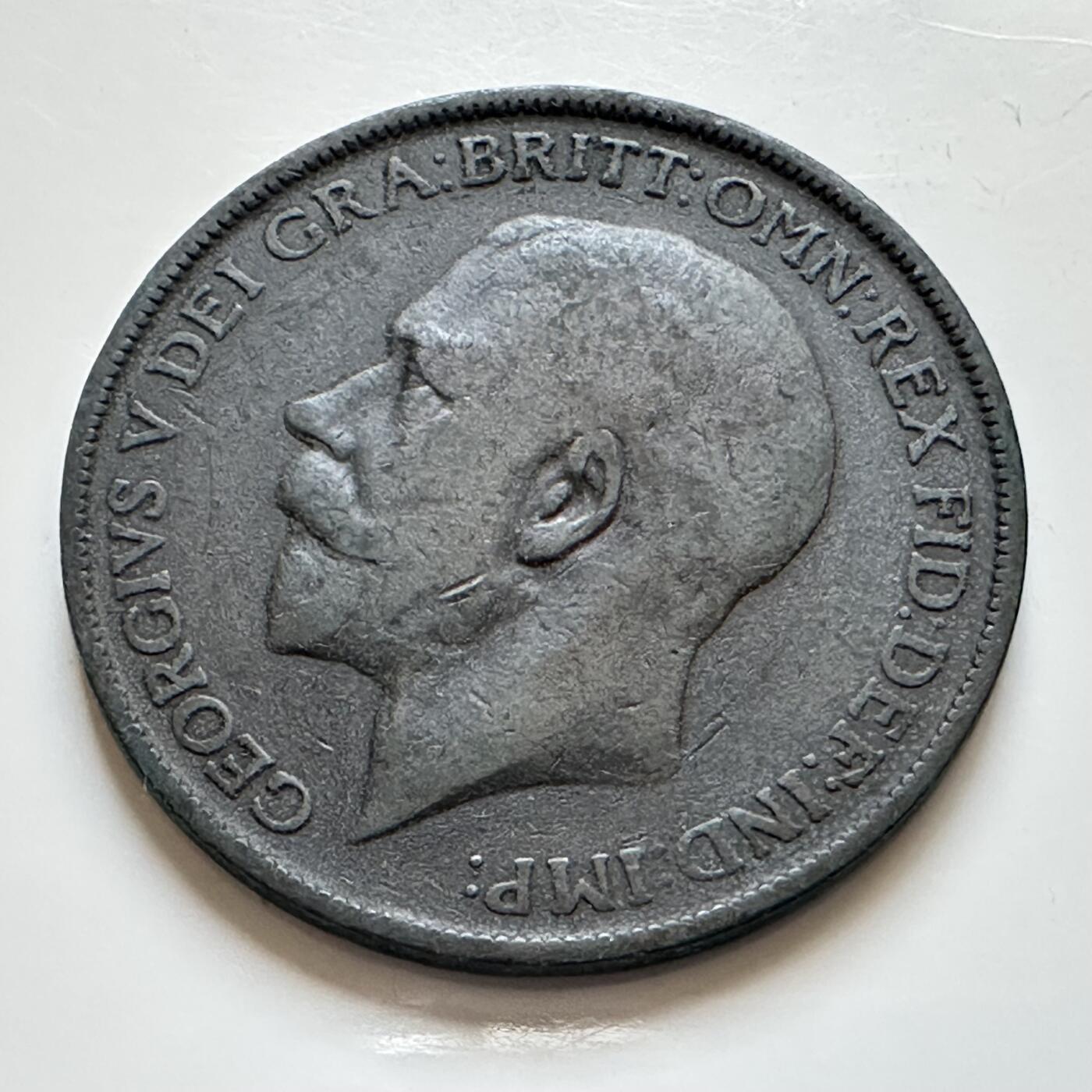 🌹外币初藏🌹🐯2025年第139场  每周二四六晚8️⃣点 接代拍 英国1911年一便士