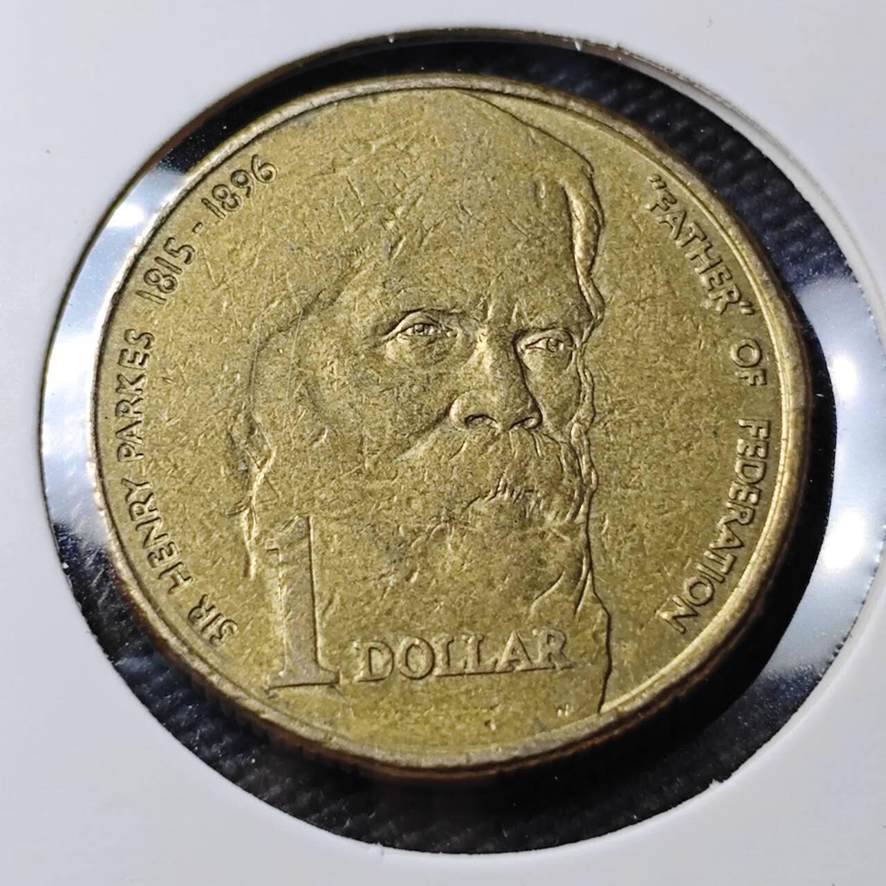 KK钱币收藏小铺 第377期  2月预留时间 周末发货  澳大利亚1元纪念币