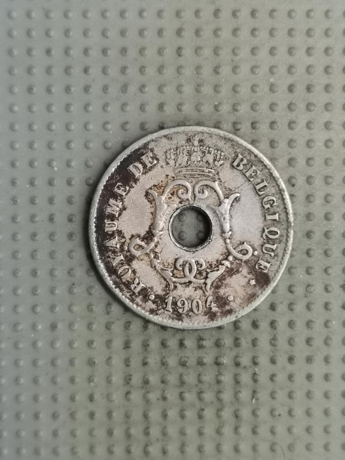 2025年第137场各国散币拍卖（总第137场） 比利时1904年10分