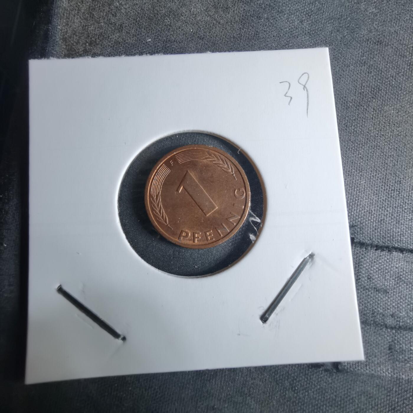 沼泽如烟--第926场 德国1992年1芬尼