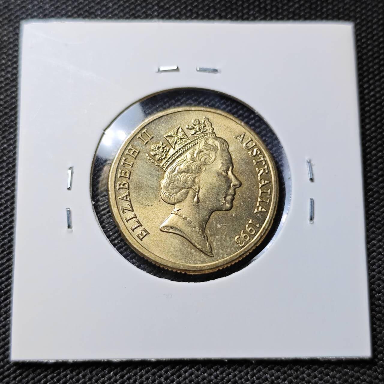 KK钱币收藏小铺 第378期  2月预留时间 周末发货  澳大利亚1元纪念币 好品