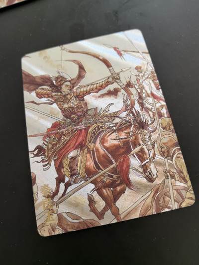 卡牌限时026期专场（20日晚22点截拍） - 超吉梦七侠五义-张导绘秦良玉粗闪一张