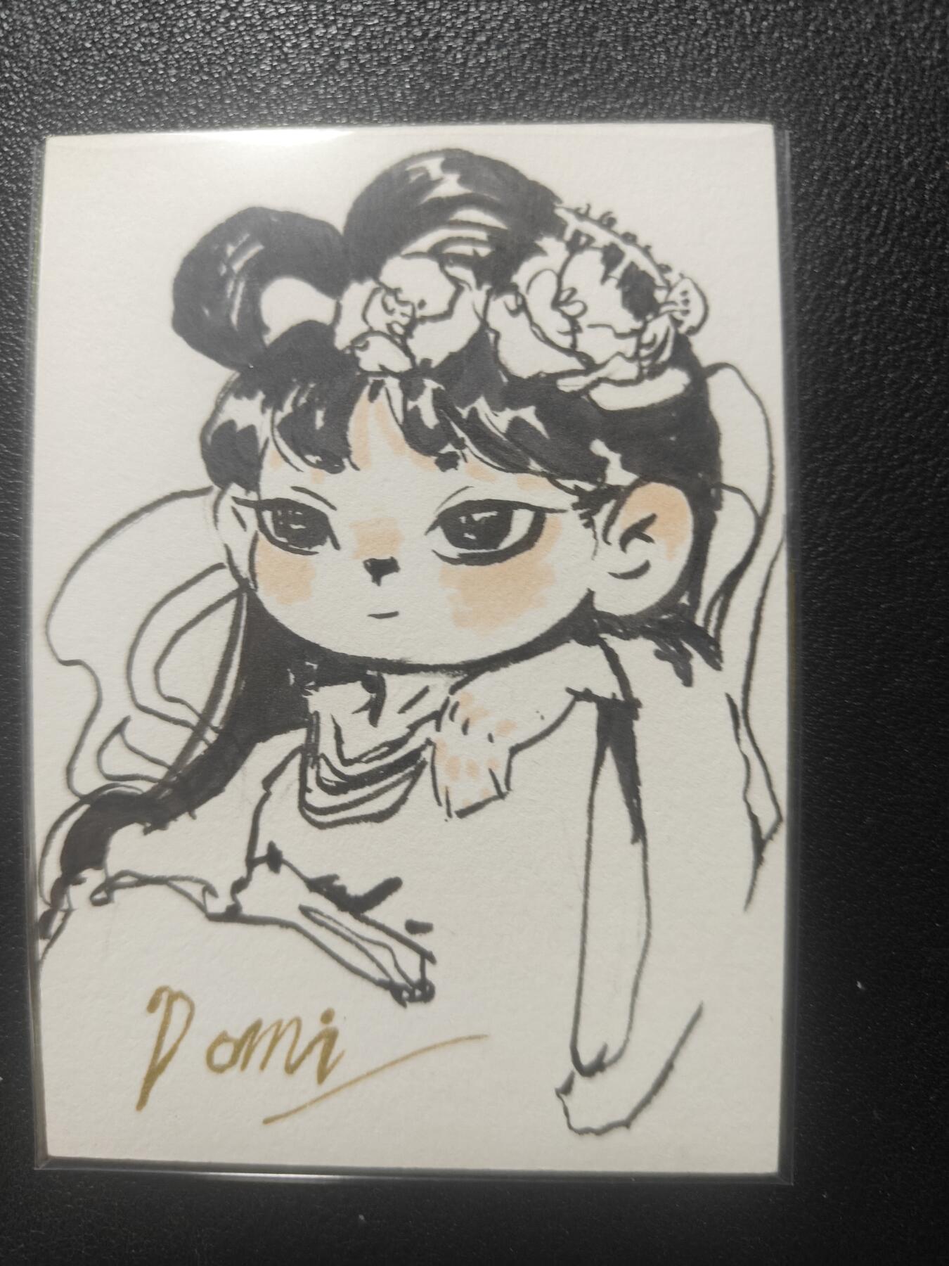 天玑星卡拍第148期《12.11周四截拍》持续收拍收评中 满赠卡需备注 【签绘卡】猫豆 签绘 熊猫公主