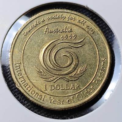 KK钱币收藏小铺 第378期  2月预留时间 周末发货 -  澳大利亚1元纪念币
