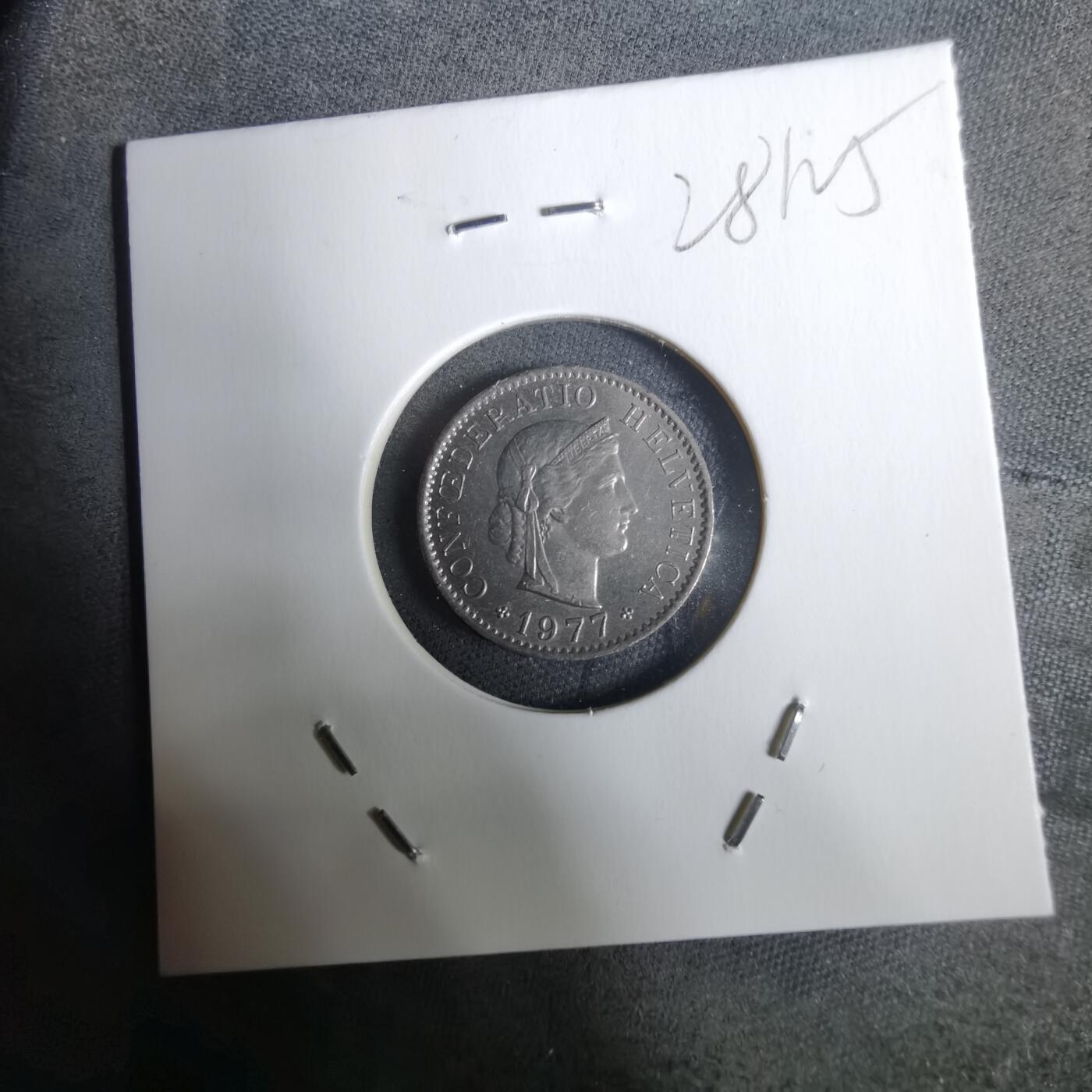 沼泽如烟--第928场 瑞士1977年五分