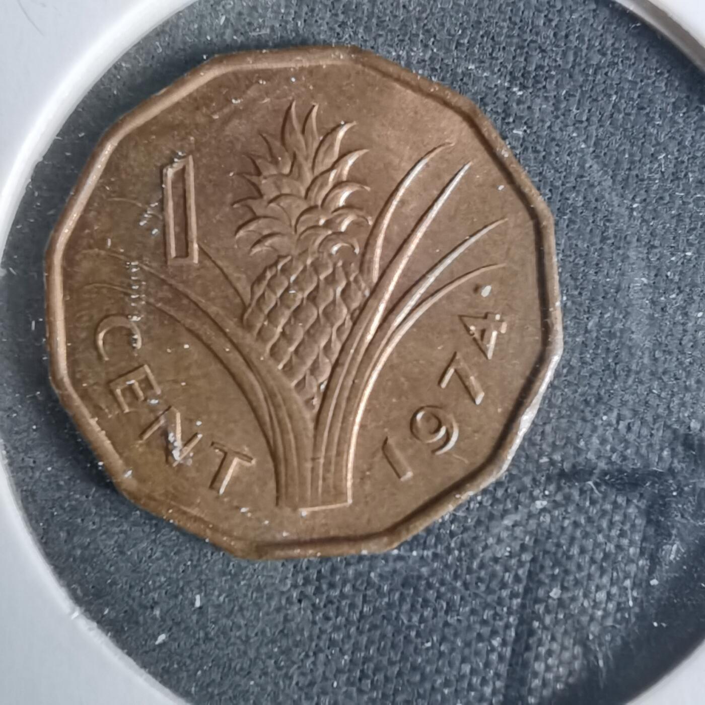 沼泽如烟--第929场 斯威士兰1974年一分